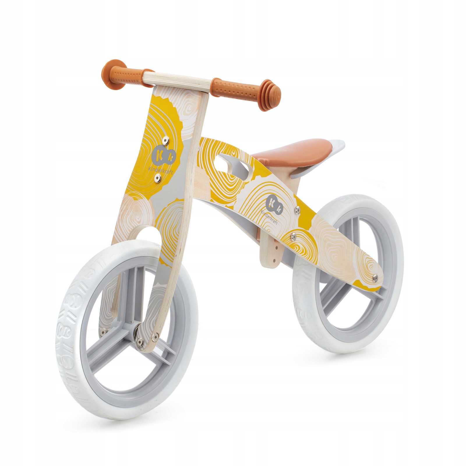 Balansinis dviratis Kinderkraft Runner Geltonas