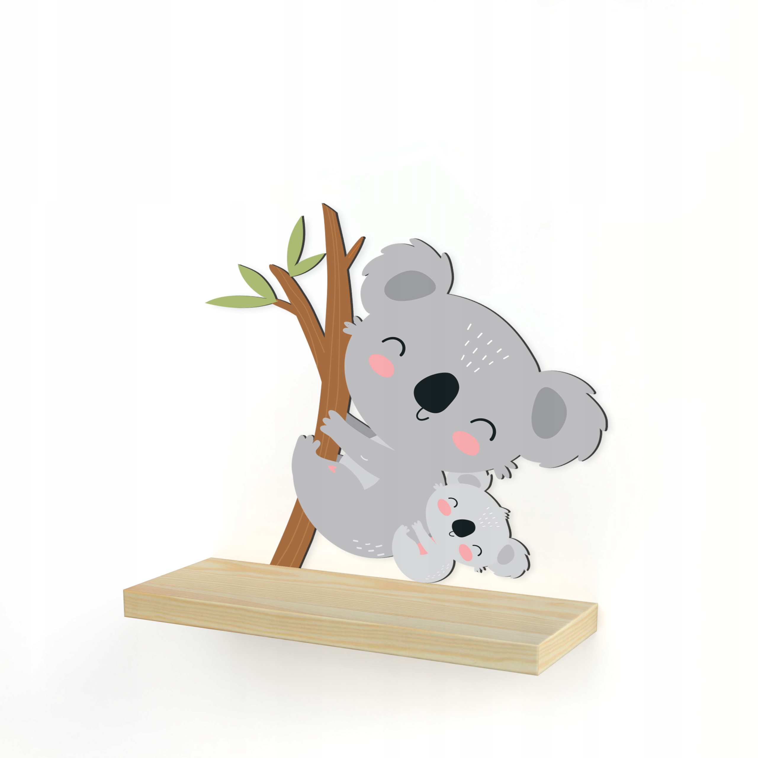 Medinė lentyna Koala