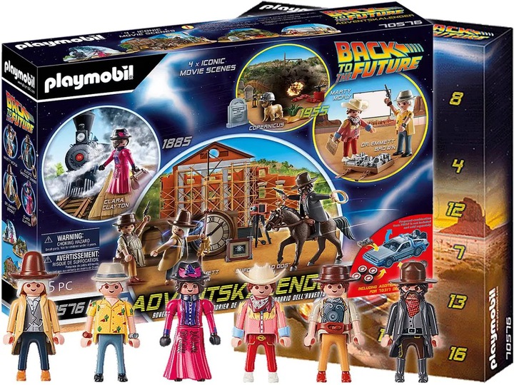 Advento kalendorius Playmobil Back To The Future